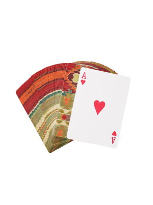 St. Frank Kaleidoscope Kilim Playing Cards