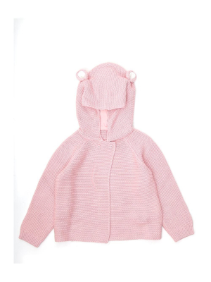 Stella Mccartney Kids Knitted Hooded Cardigan