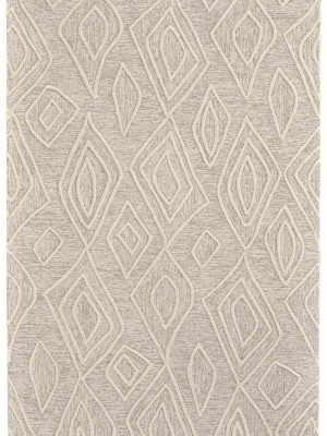 Feizy Enzo Handmade Minimalist Wool Rug - Ivory & Natural Tan - Available In 6 Sizes