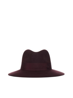 Maison Michel Henrietta Felt Fedora Hat