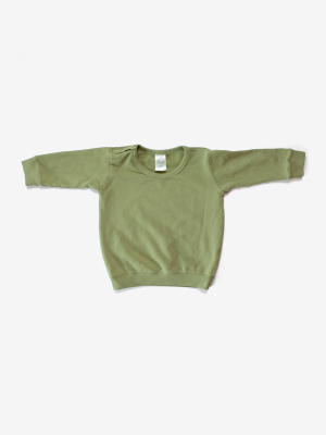 Organic Sweatshirt - Moss