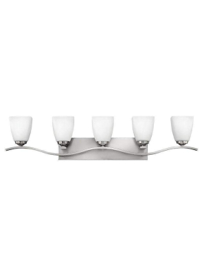 Bath Josie Bath Five Light Brushed Nickel