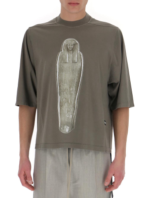 Rick Owens Drkshdw Mummy Printed T-shirt