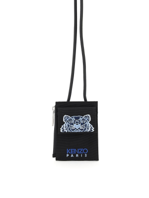 Kenzo Kampus Tiger Strapped Cardholder