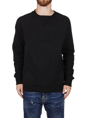 Balmain Embossed Logo Sweatshirt