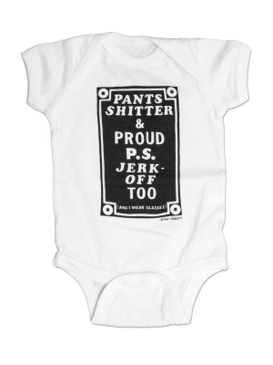 Mike Kelley: Three Point Program Baby Romper