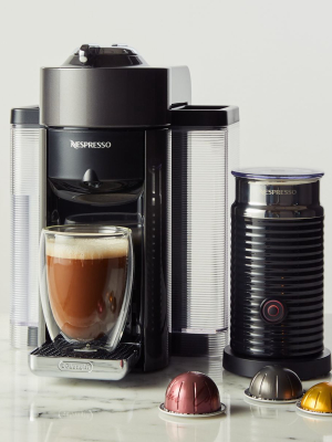 Nespresso ® By De'longhi ® Graphite Metal Vertuo Coffee And Espresso Machine With Aeroccino