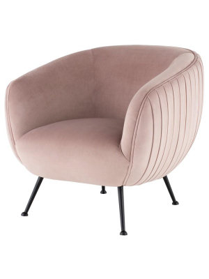 Nuevo Sofia Occasional Chair - Blush
