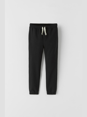 Plush Jogging Pants