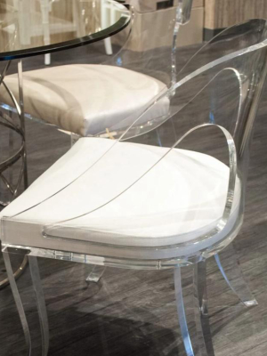 Jolie Chair White Linen