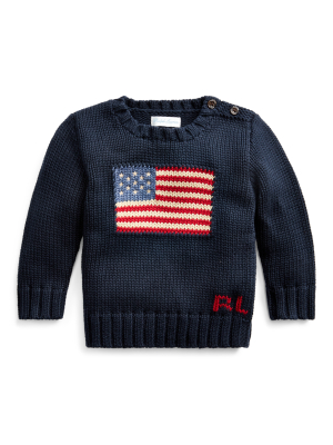 Flag Cotton Sweater