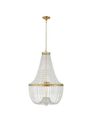 Linfort Basket Form Chandelier In Various Colors