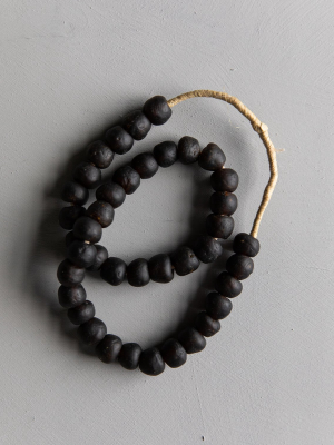 Found Umber Beads