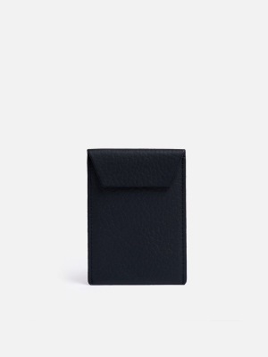 Envelope Wallet, Textured Navy