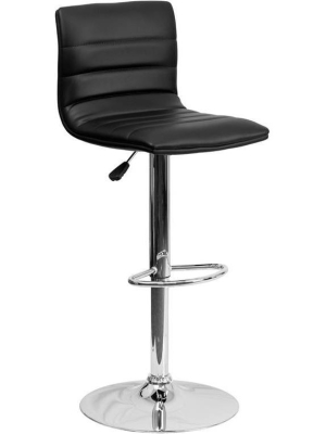 Contemporary Counter Height Barstool - Riverstone Furniture Collection