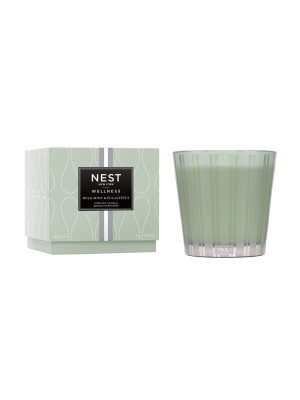 Wild Mint & Eucalyptus 3-wick Candle