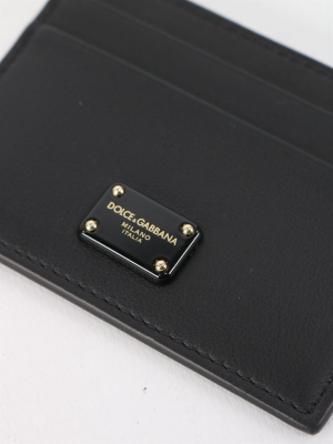 Dolce & Gabbana Logo Plaque Cardholder