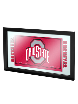 Ncaa Ohio State Buckeyes Team Logo Wall Mirror