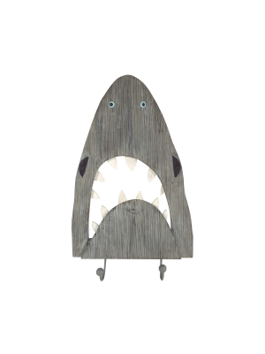 Shark Wall Decor With Hooks - Pillowfort™