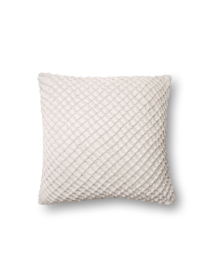 White Velvet Pillow