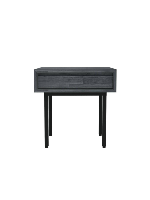 Nova Side Table Black - Keswick