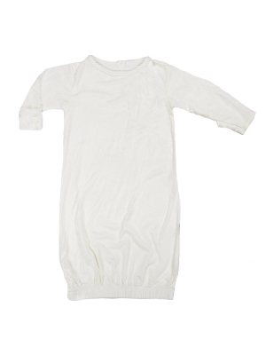 Kickee Pants Basic Layette Gown (natural - Preemie)