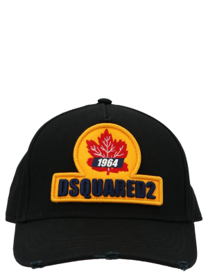 Dsquared2 Logo Patch Baseball Cap