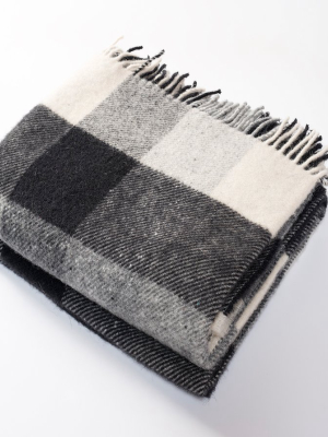 Classic Check Throw Black/cream