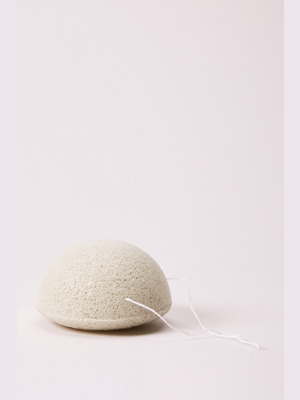 Konjac Cleansing Sponge With Complexion Clearing Clay