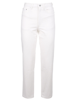 A.p.c. High Rise Straight Leg Jeans