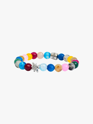 Agate & Starburst Lifesaver™ Boheme Beaded Bracelet