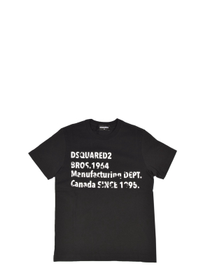 Dsquared2 Kids Text Printed T-shirt