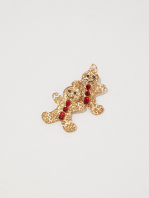 Aerie Gingerbread Man Earrings