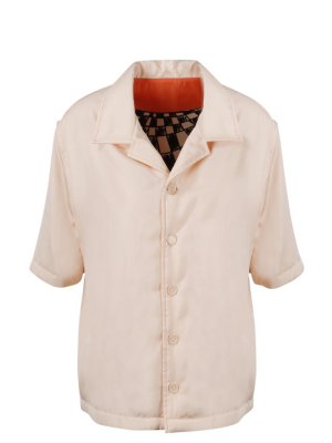 Bottega Veneta Car Print Short-sleeve Shirt