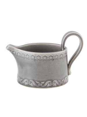 Bordallo Pinheiro Rua Nova Gray Creamer