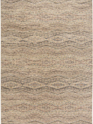 Feizy Grayson Modern Diamond Rug - Tan & Beige - Available In 5 Sizes