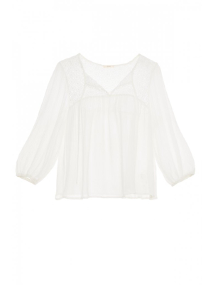 Eberjey Mediterranean Dream Lottie Top- Cloud