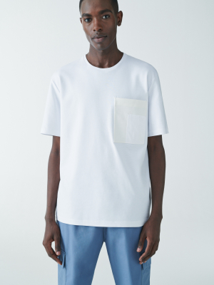 Cotton T-shirt With Chest Pocket