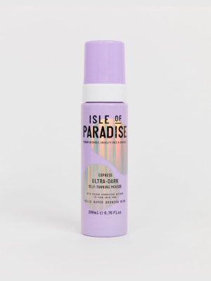 Isle Of Paradise Express Ultra Dark Self-tanning Mousse 200ml