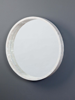 Regina Andrew Mother Of Pearl Mirror