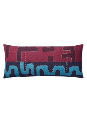 Loloi Justina Blakeney Pillow - Blue/purple