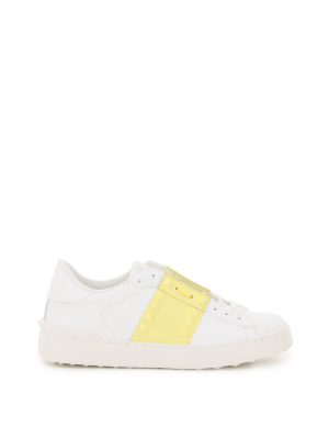 Valentino Garavani Rockstud Open Low-top Sneakers