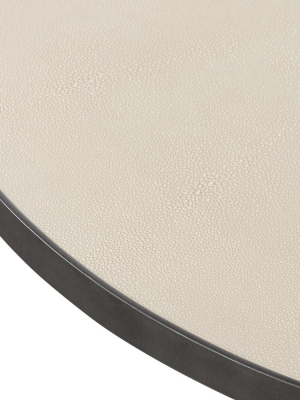 Shagreen Round Coffee Table