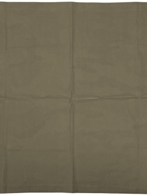 Laminated Fabric Mat - Large Olive