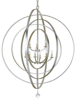 Luna 9 Light Chandelier