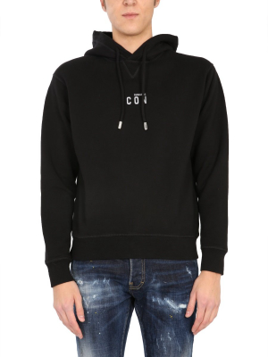 Dsquared2 Icon Logo Print Hoodie