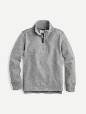 Kids' Half-zip Cotton Popover