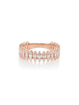 Baguette Fence Ring