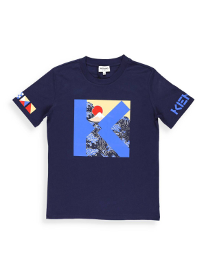 Kenzo Kids Graphic Printed T-shirt