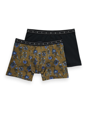 2-pack Printed Cotton Boxershorts